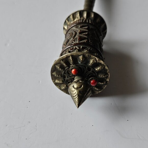 Vintage Tibetan Prayer Wheel - Picture 9 of 16